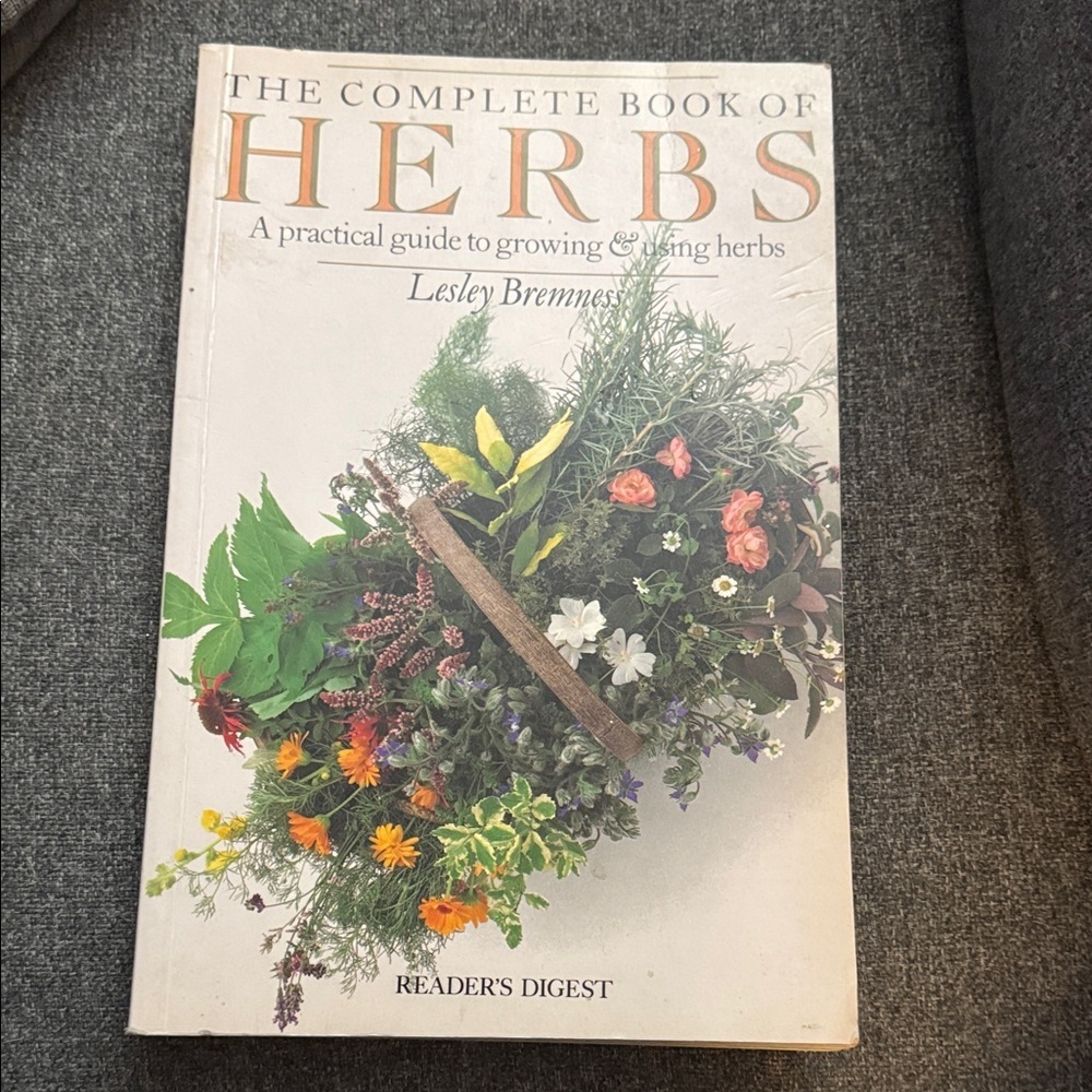 'The Complete Book of Herbs' - White Cover